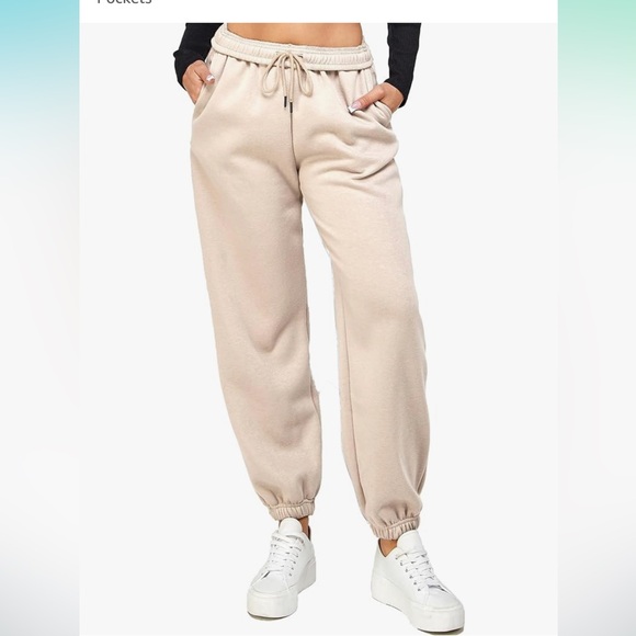IUUI Pants - Women’s casual baggy fleece sweatpants 🆕 NWT